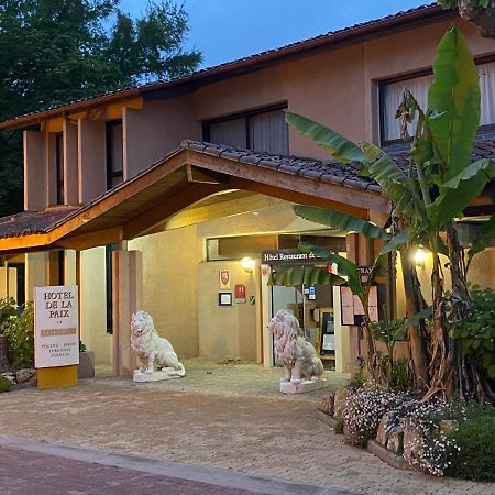 Hotel - Restaurant De La Paix Barbotan-les-Thermes Exteriör bild
